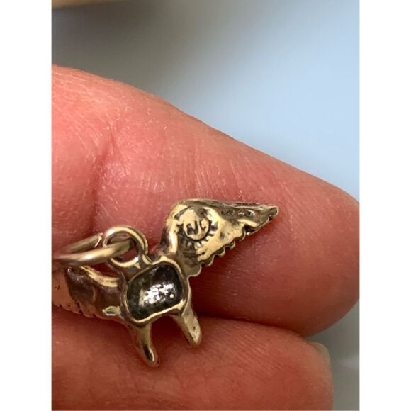 Tooth Fairy Sterling Silver Jewelry Charm #fairy #dentist - Picture 4 of 4